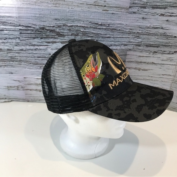 MaxCatch Fishing Snapback Camo Tucker Hat - Picture 3 of 5